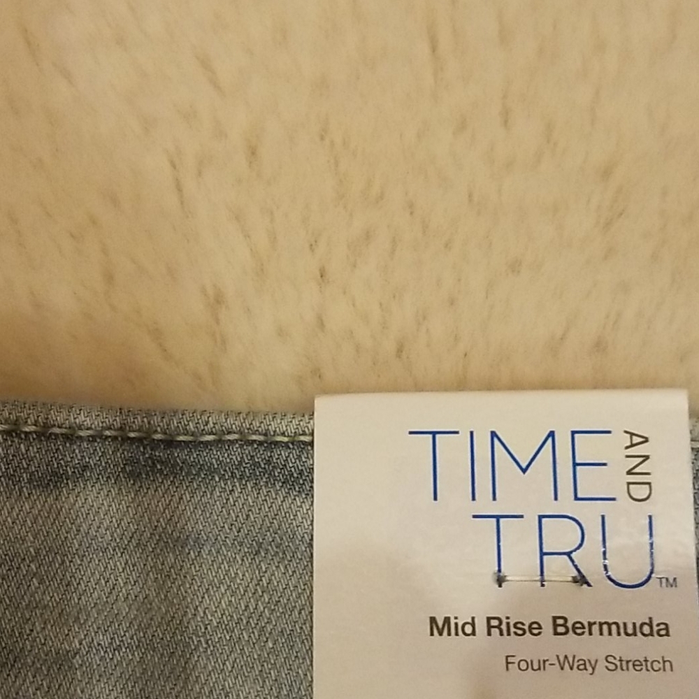 Time And True Shorts Comfortable Bermuda Size 10 Stretch - Picture 3 of 8